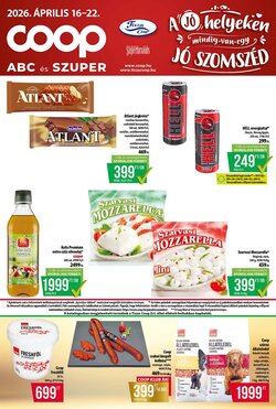 Coop akciós újság 2026.04.16-tól