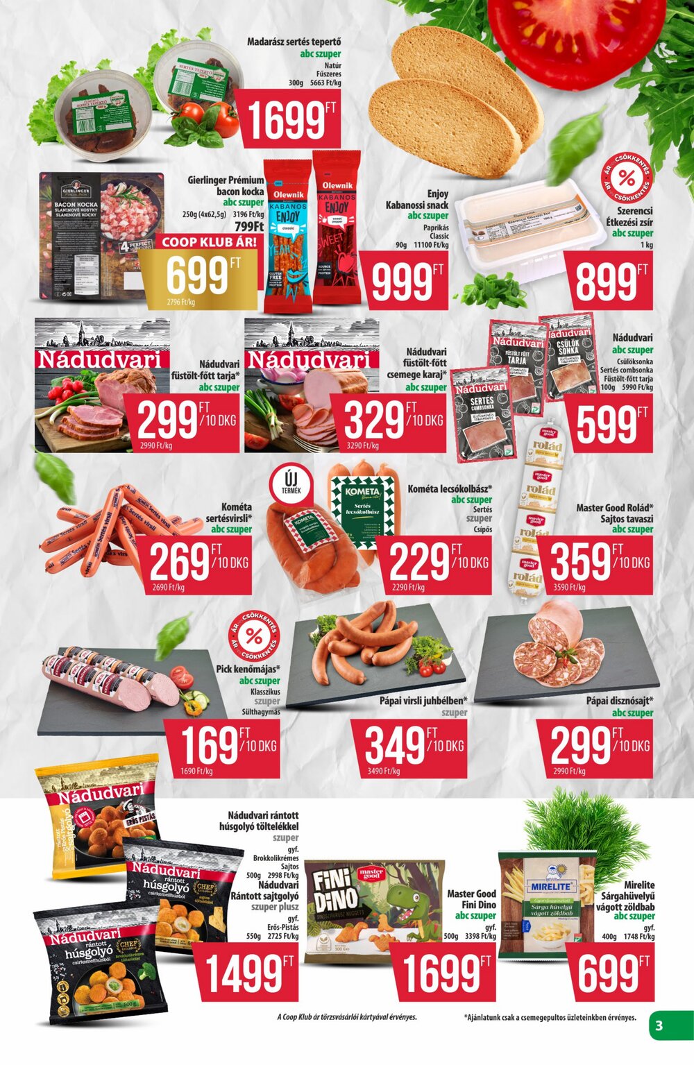 Coop akciós újság 2026.04.16-tól - 3. oldal.