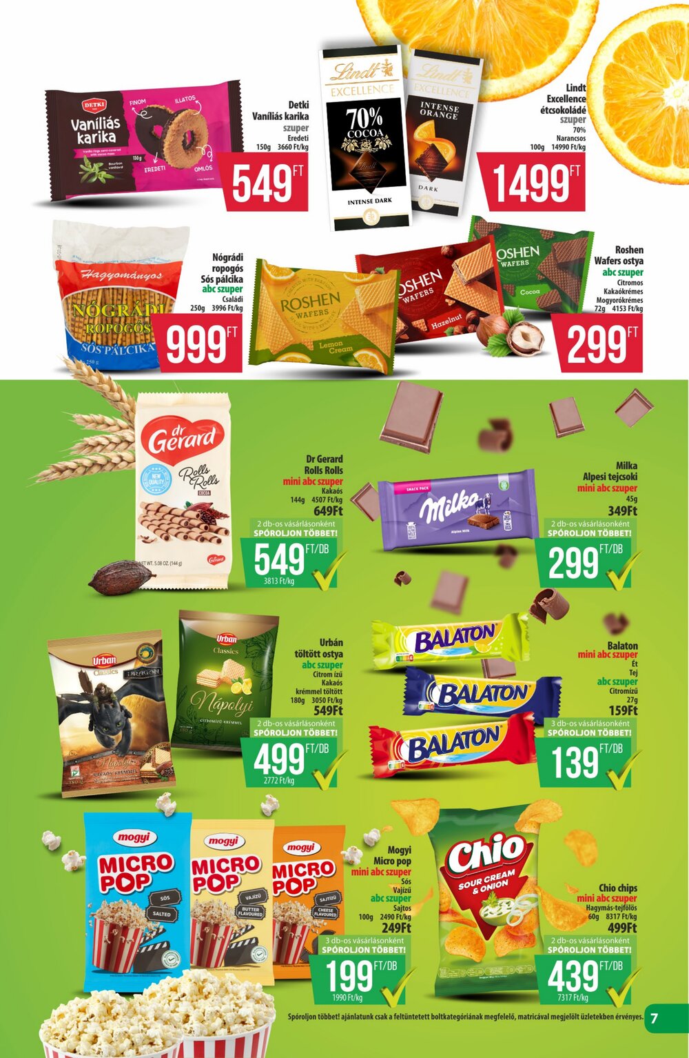 Coop akciós újság 2026.04.16-tól - 7. oldal.