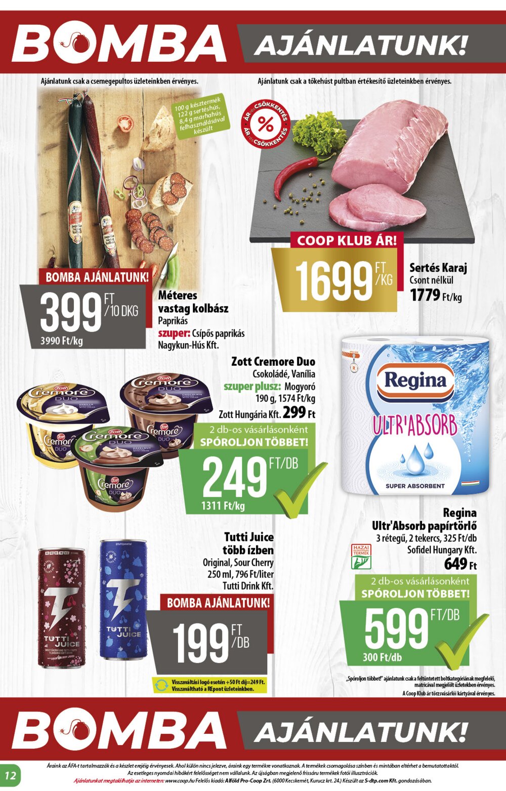 Coop akciós újság 2026.04.16-tól - 12. oldal.