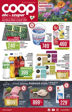 Coop akciós újság 2026.04.16-tól