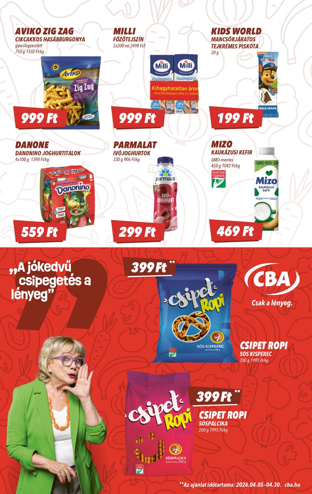 CBA akciós újság 2026.04.16-tól - 3. oldal.