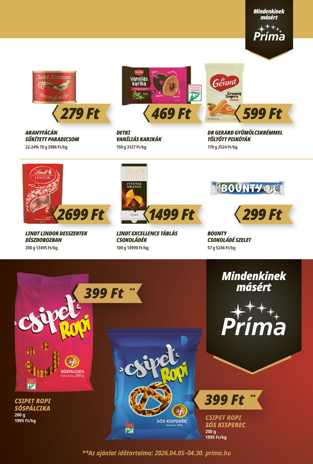 CBA akciós újság 2026.04.16-tól - 5. oldal.