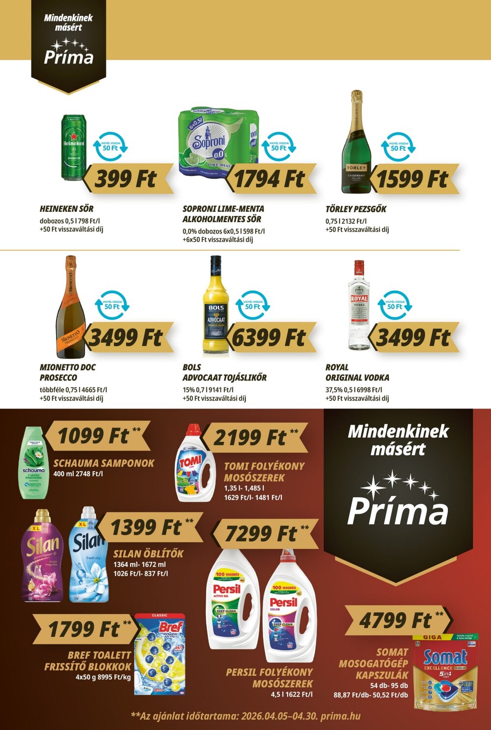 CBA akciós újság 2026.04.16-tól - 8. oldal.