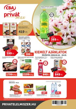 Privát akciós újság 2026.04.16-tól