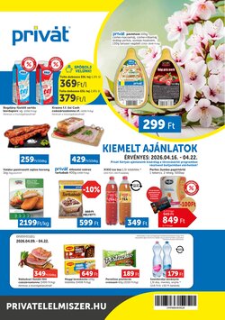 Privát akciós újság 2026.04.16-tól