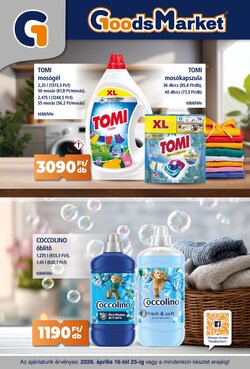 Goods Market akciós újság 2026.04.16-tól