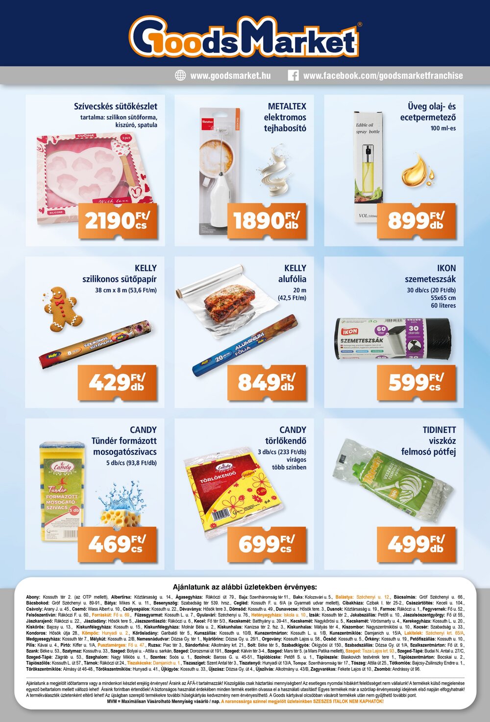 Goods Market akciós újság 2026.04.16-tól - 7. oldal.