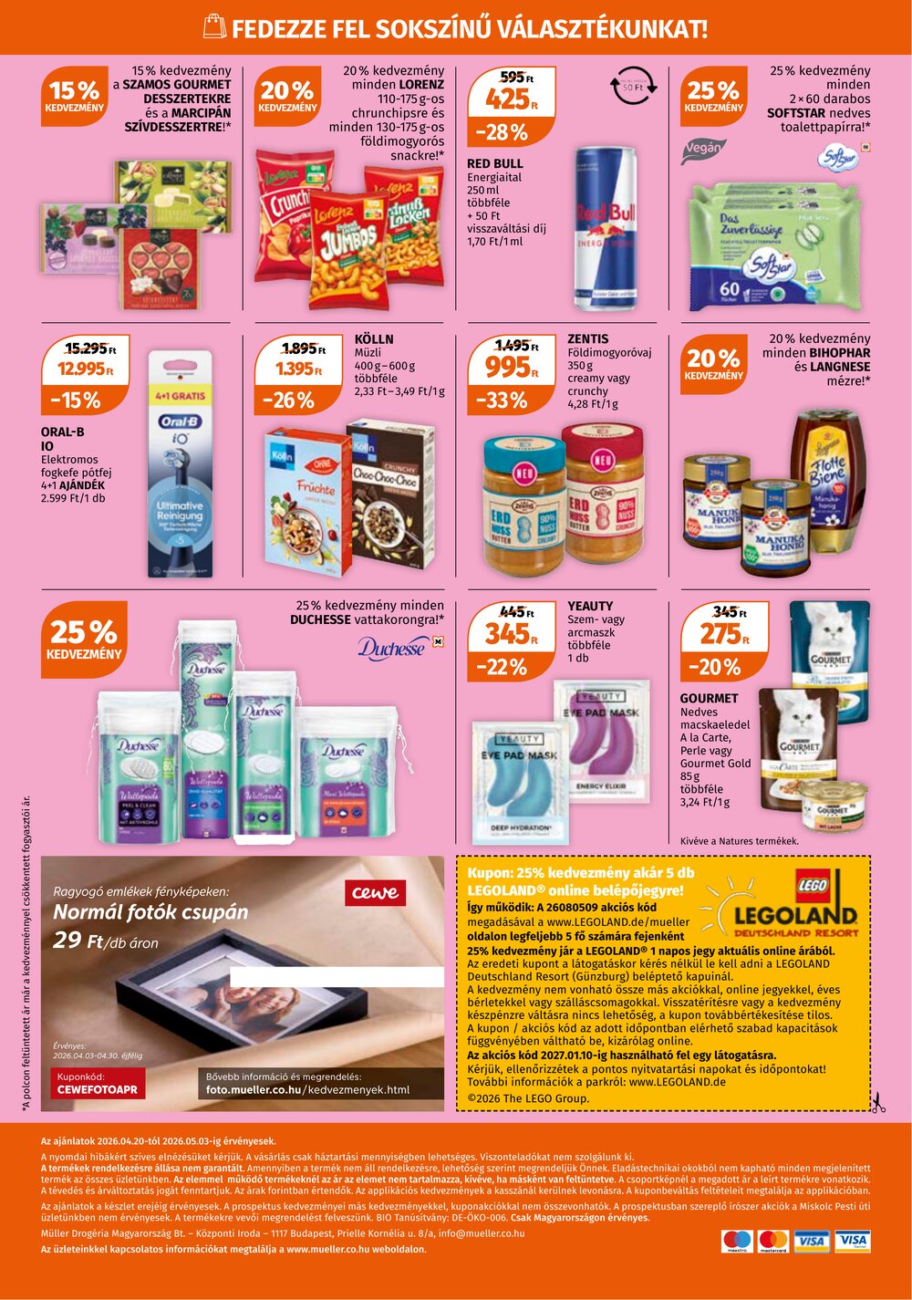 Müller drogéria akciós újság 2026.04.20-tól - 12. oldal.