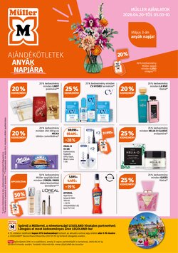 Müller drogéria akciós újság 2026.04.20-tól