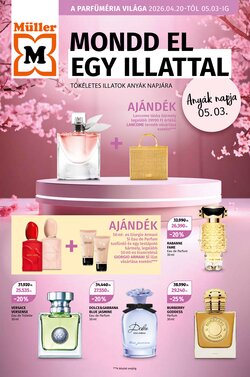Müller drogéria akciós újság 2026.04.20-tól