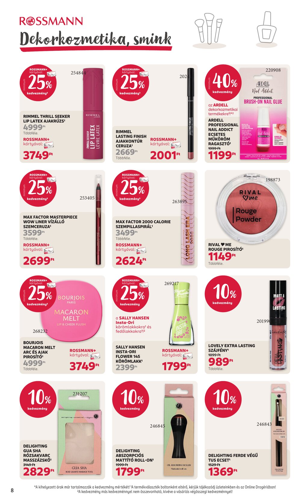 Rossmann akciós újság 2026.04.20-tól - 10. oldal.