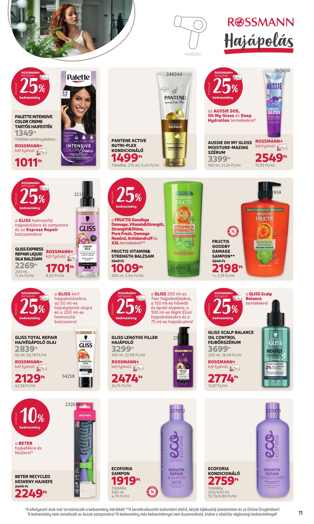 Rossmann akciós újság 2026.04.20-tól - 13. oldal.