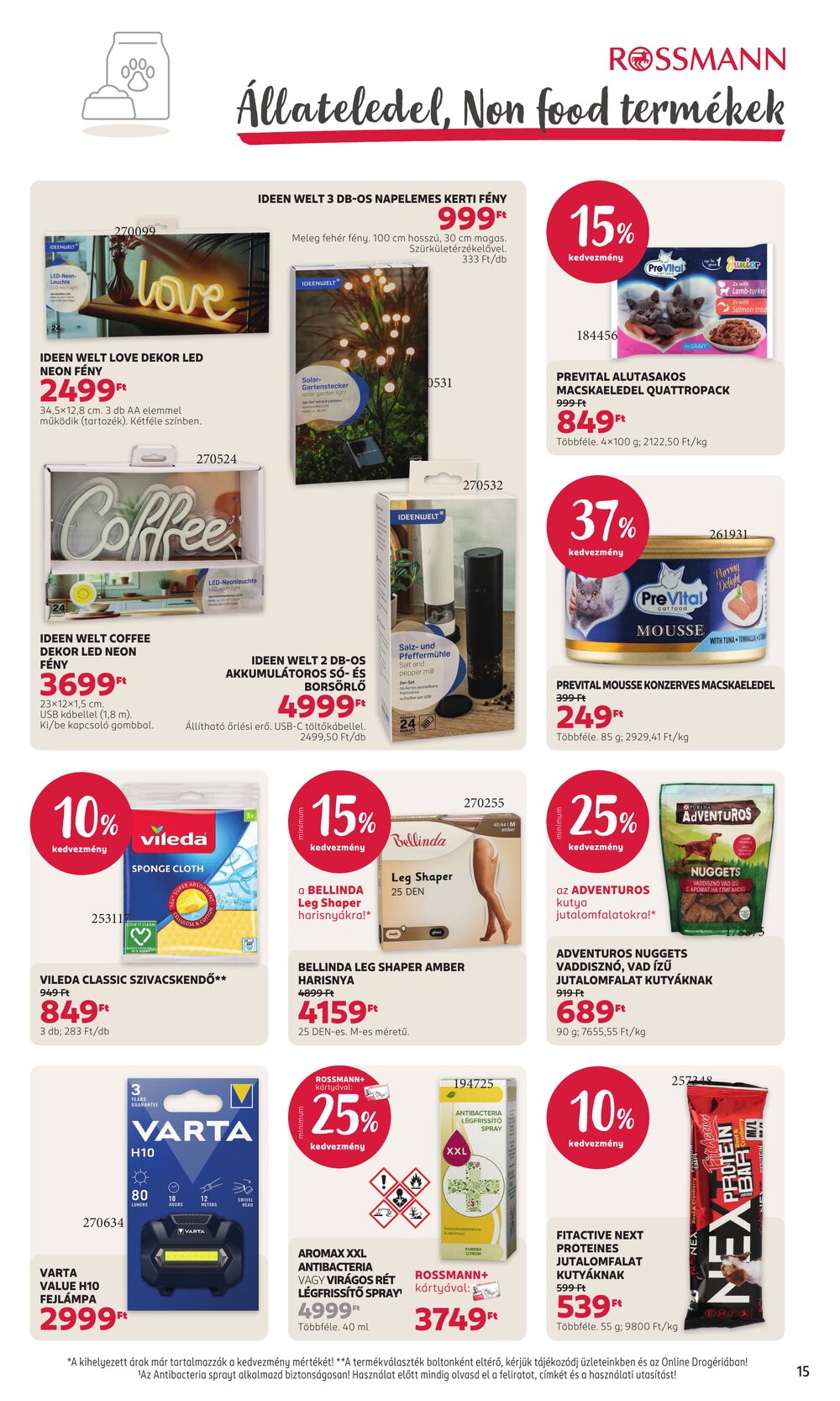 Rossmann akciós újság 2026.04.20-tól - 17. oldal.