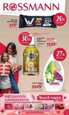 Rossmann akciós újság 2026.04.20-tól