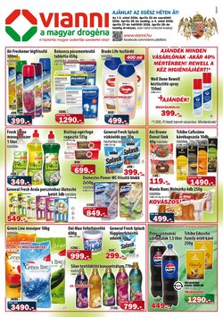 Vianni drogéria akciós újság 2026.04.22-től