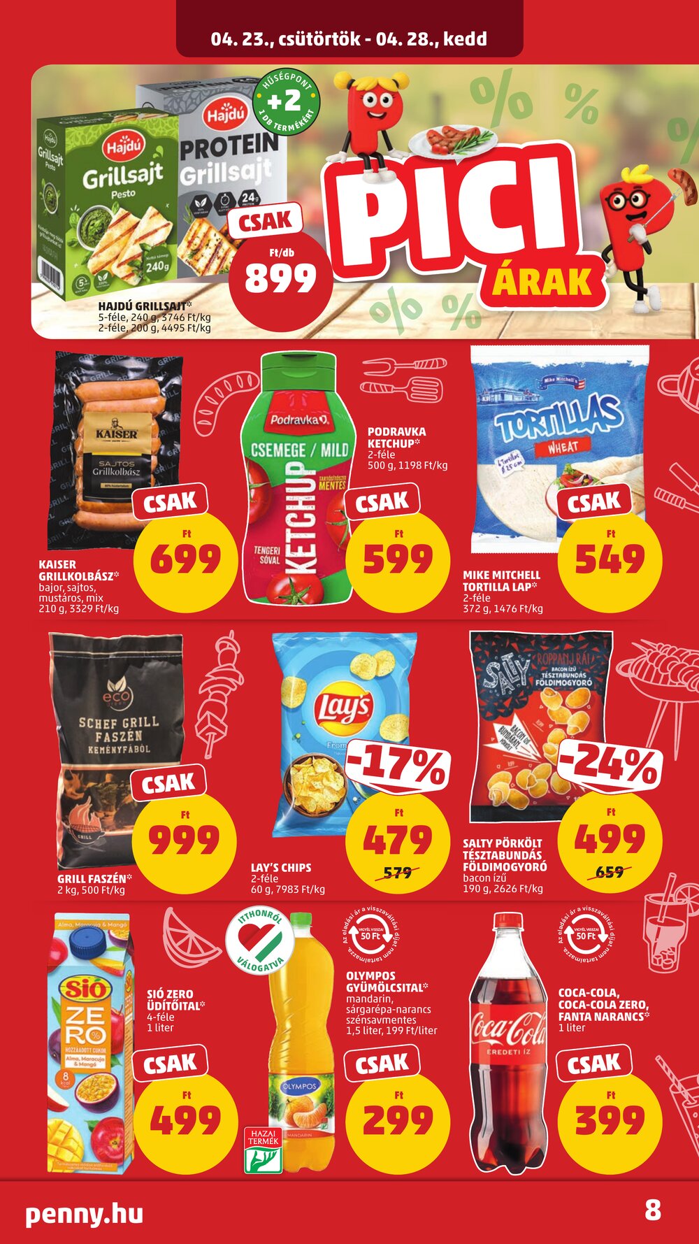 Penny Market akciós újság 2026.04.23-tól - 10. oldal.
