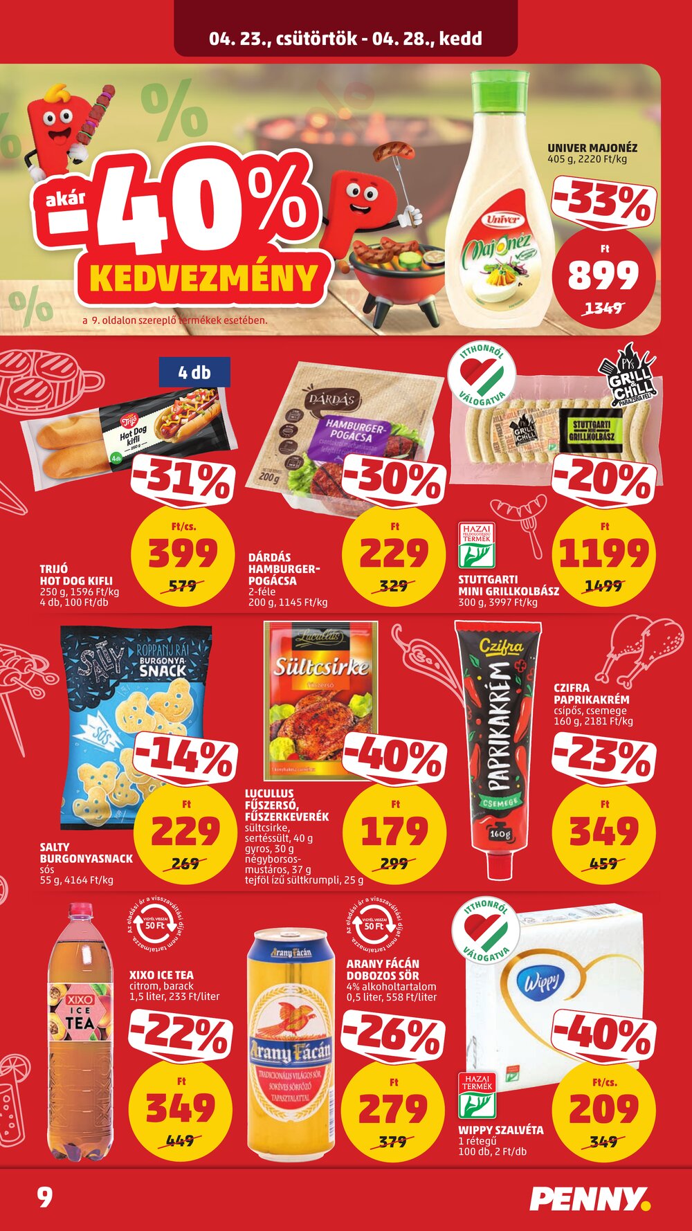 Penny Market akciós újság 2026.04.23-tól - 11. oldal.