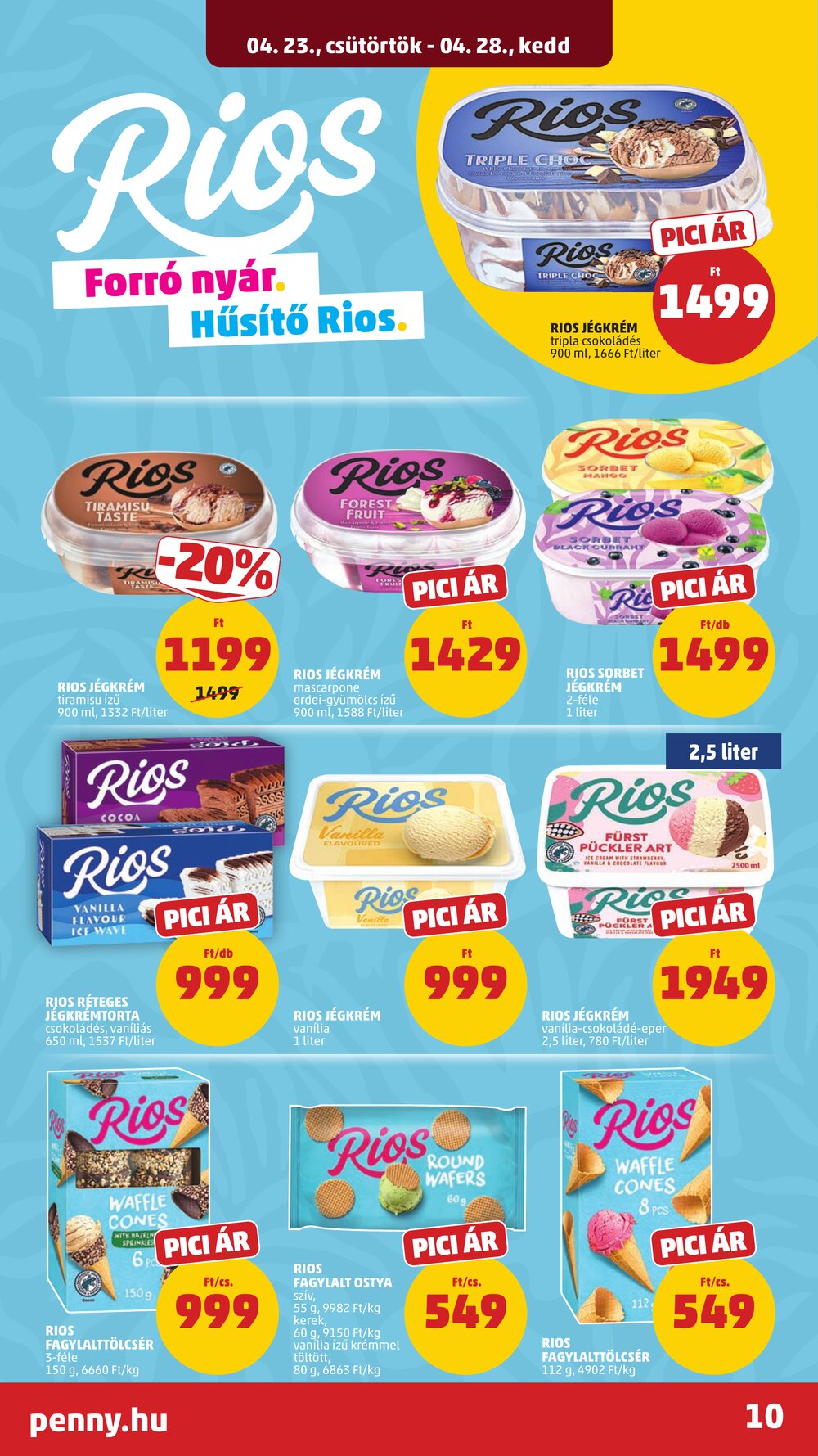 Penny Market akciós újság 2026.04.23-tól - 12. oldal.