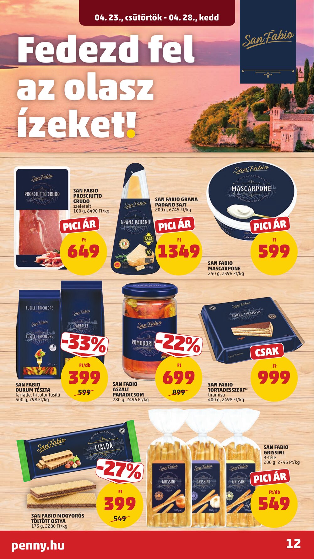 Penny Market akciós újság 2026.04.23-tól - 15. oldal.