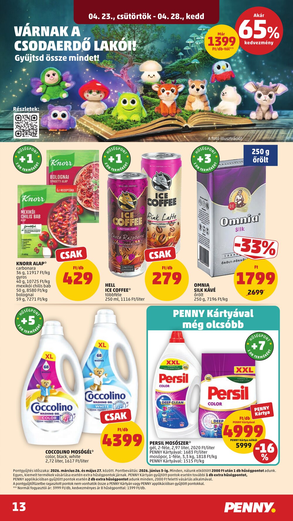 Penny Market akciós újság 2026.04.23-tól - 16. oldal.