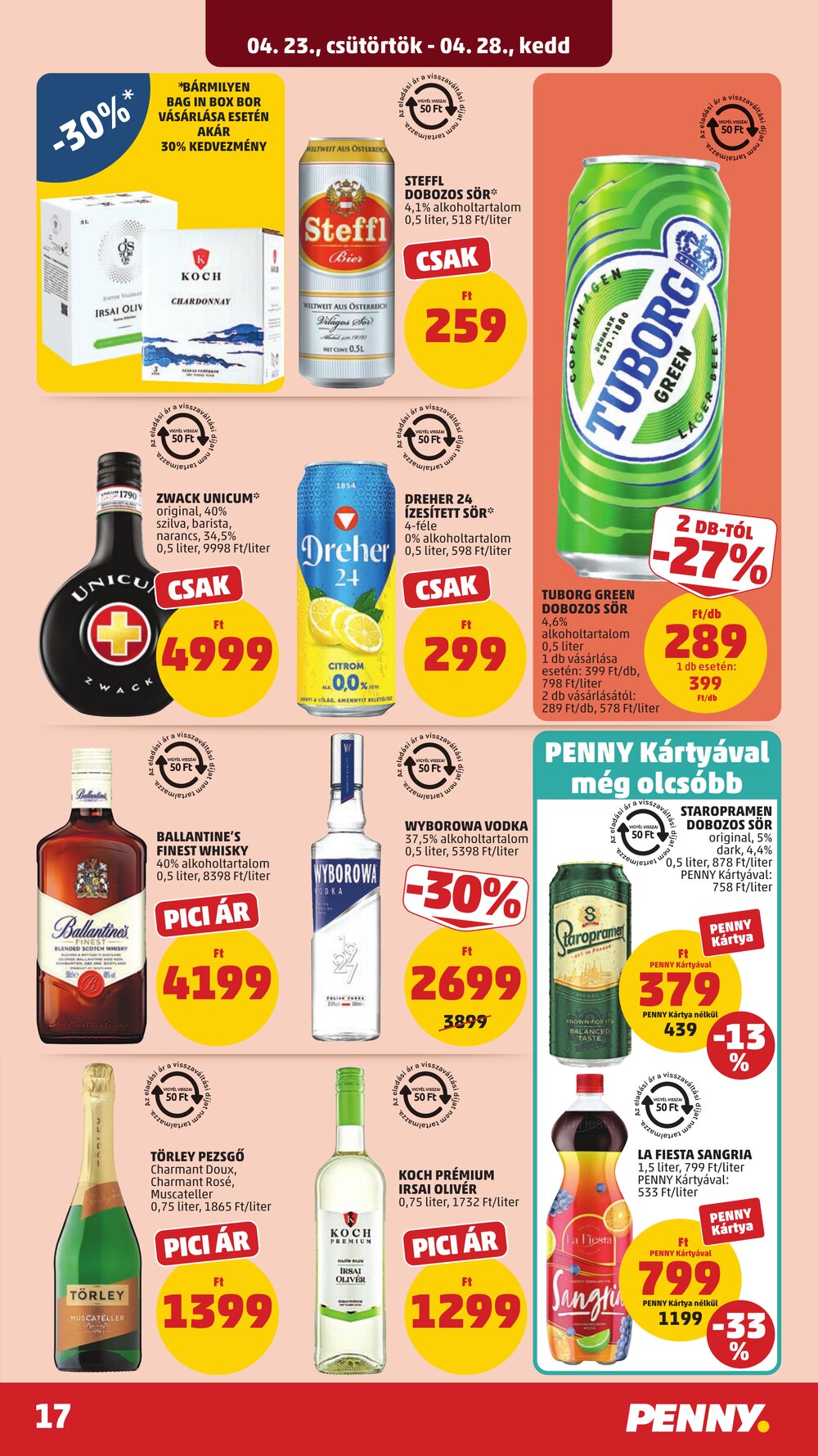 Penny Market akciós újság 2026.04.23-tól - 20. oldal.