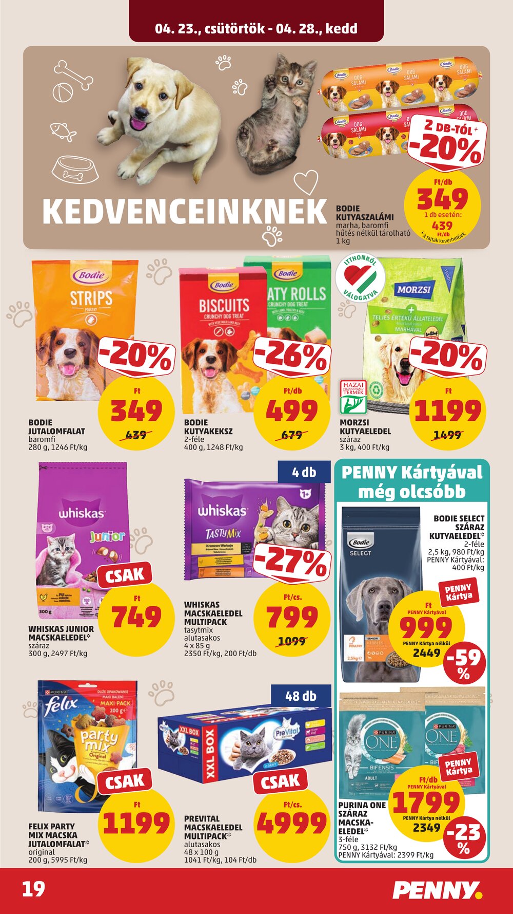 Penny Market akciós újság 2026.04.23-tól - 22. oldal.