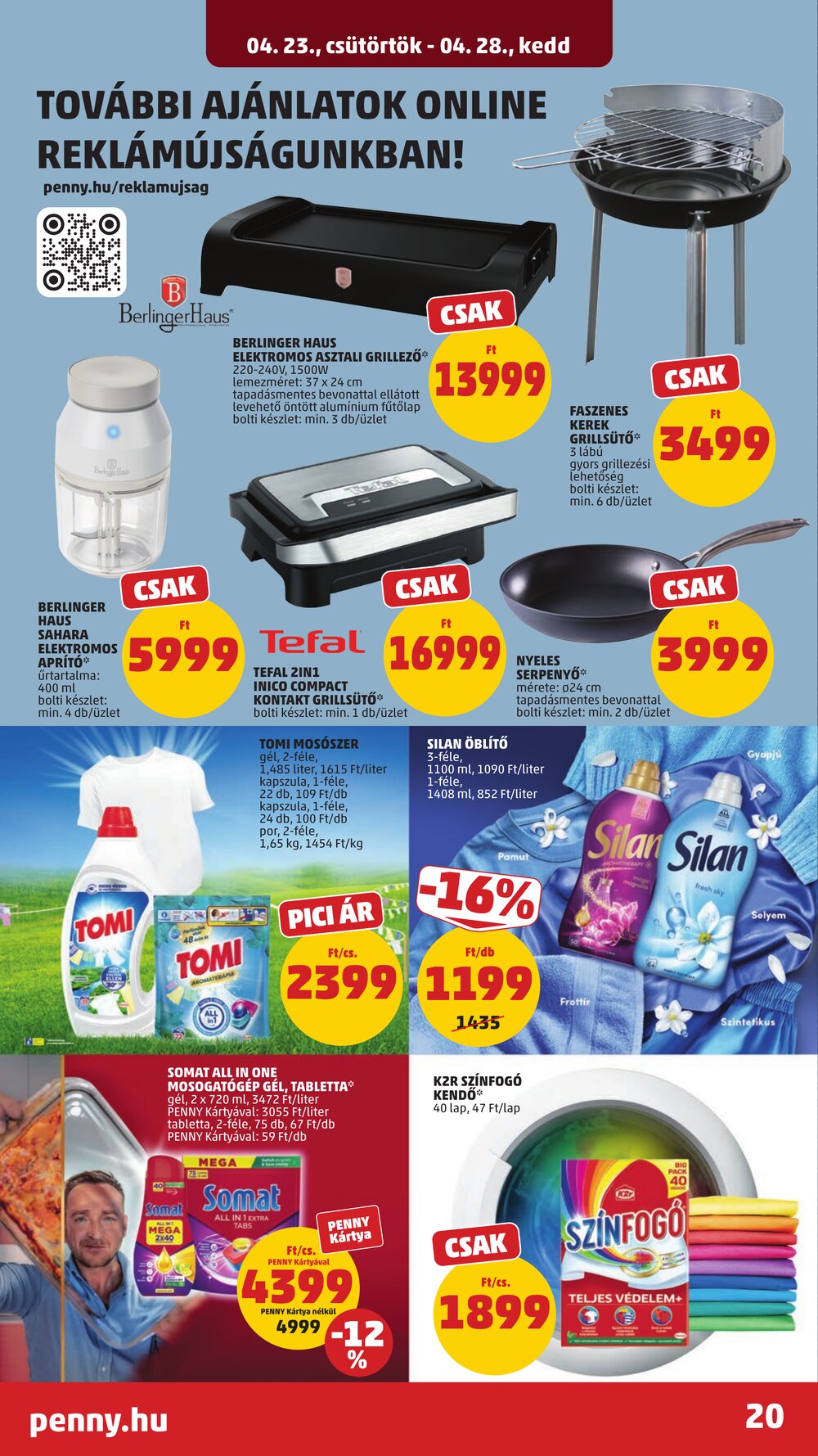 Penny Market akciós újság 2026.04.23-tól - 23. oldal.