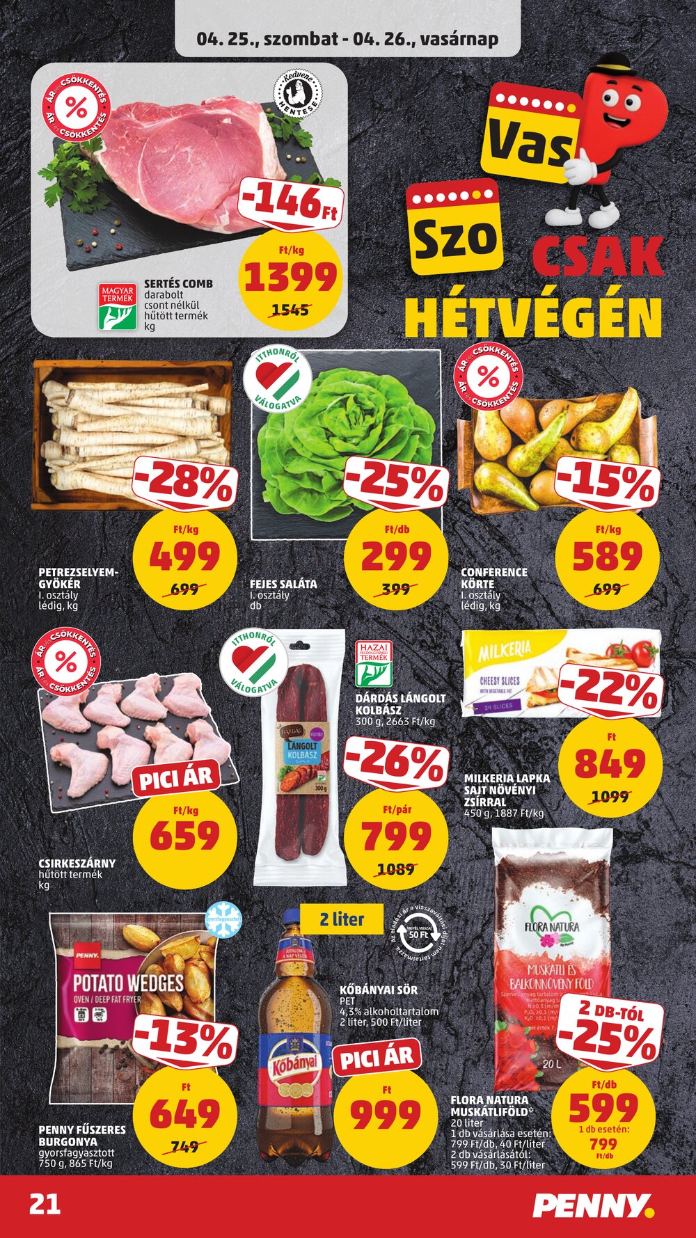 Penny Market akciós újság 2026.04.23-tól - 24. oldal.