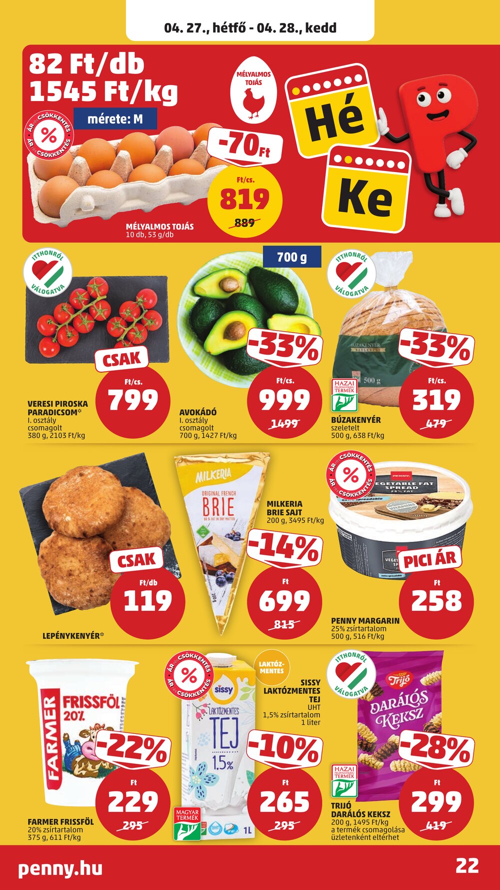Penny Market akciós újság 2026.04.23-tól - 25. oldal.