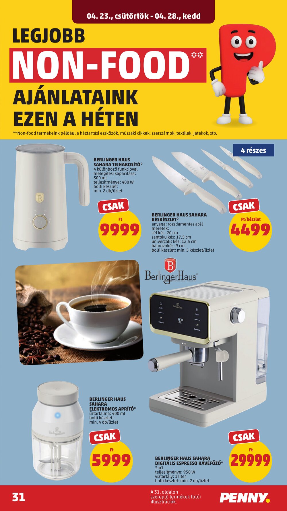 Penny Market akciós újság 2026.04.23-tól - 34. oldal.