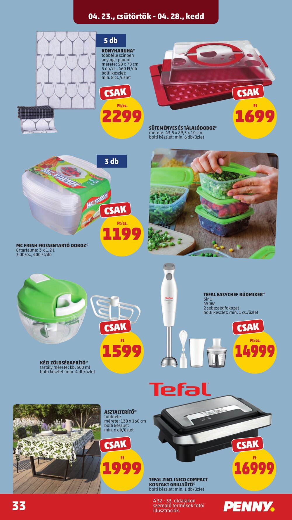Penny Market akciós újság 2026.04.23-tól - 36. oldal.