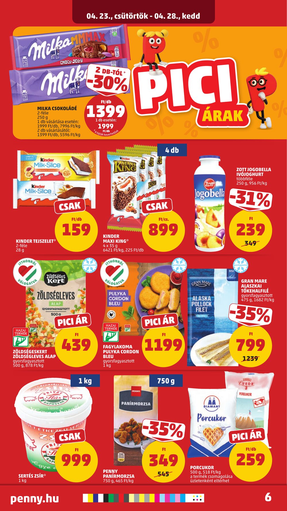 Penny Market akciós újság 2026.04.23-tól - 8. oldal.