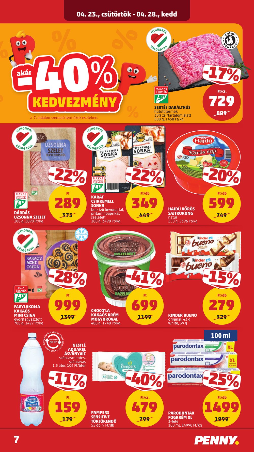 Penny Market akciós újság 2026.04.23-tól - 9. oldal.