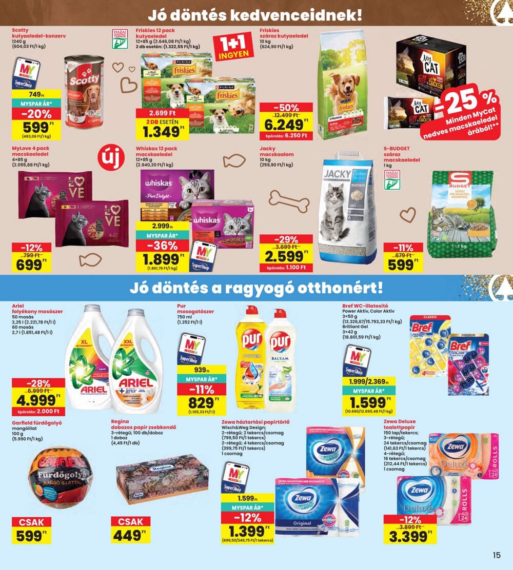 Interspar akciós újság 2026.04.23-tól - 15. oldal.