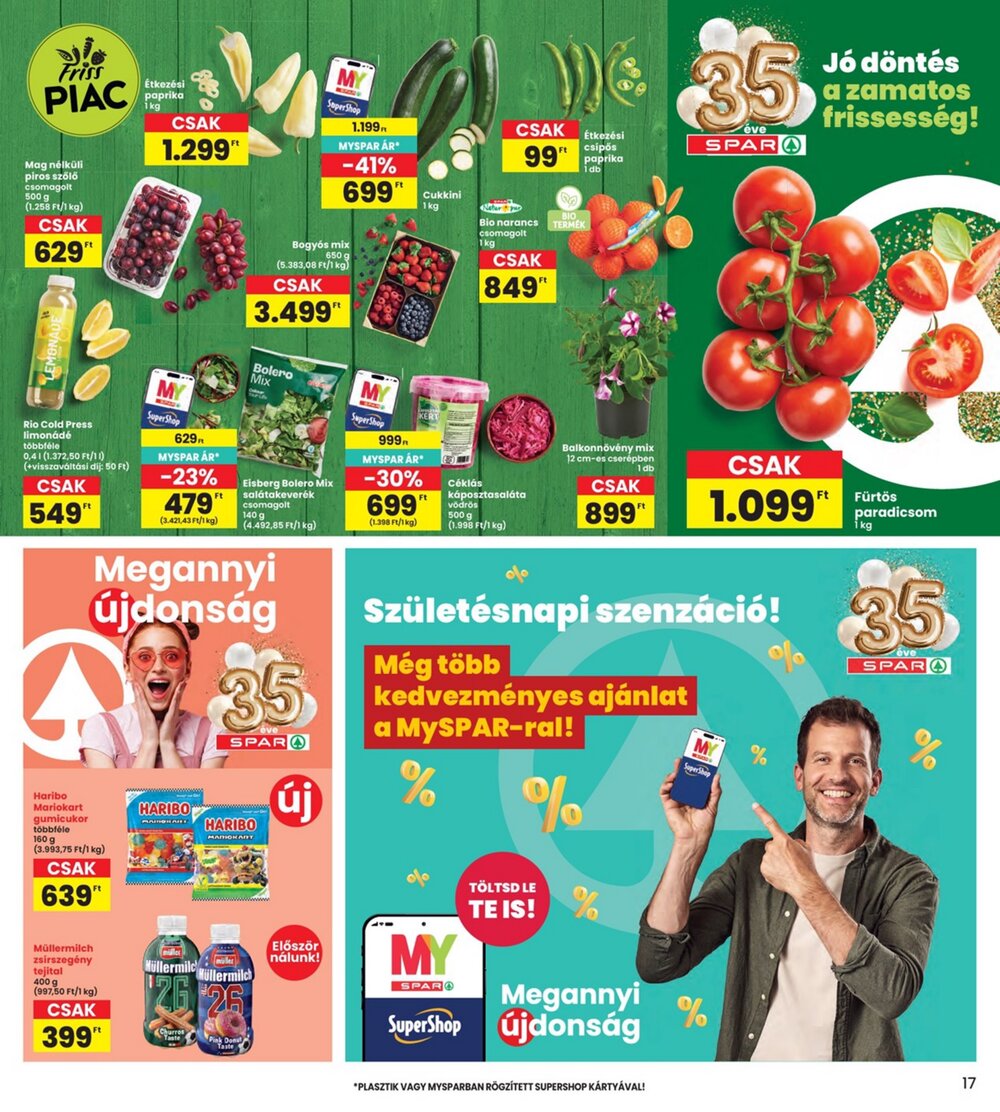 Interspar akciós újság 2026.04.23-tól - 17. oldal.