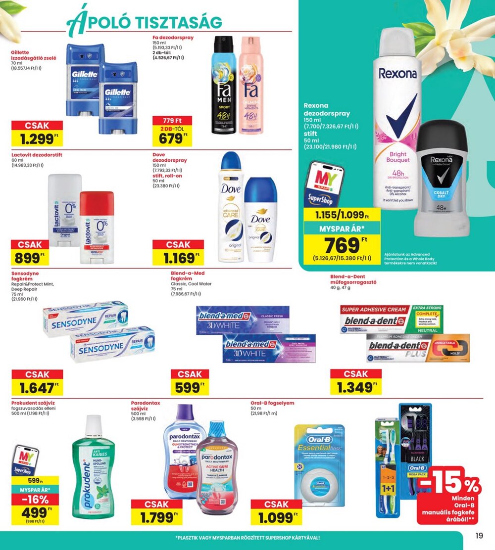 Interspar akciós újság 2026.04.23-tól - 19. oldal.