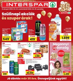 Interspar akciós újság 2026.04.23-tól