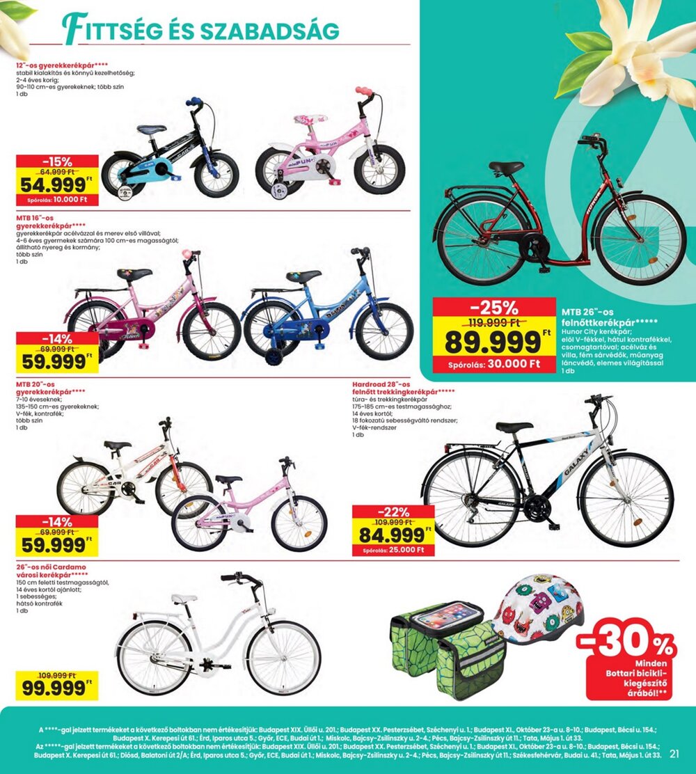 Interspar akciós újság 2026.04.23-tól - 21. oldal.