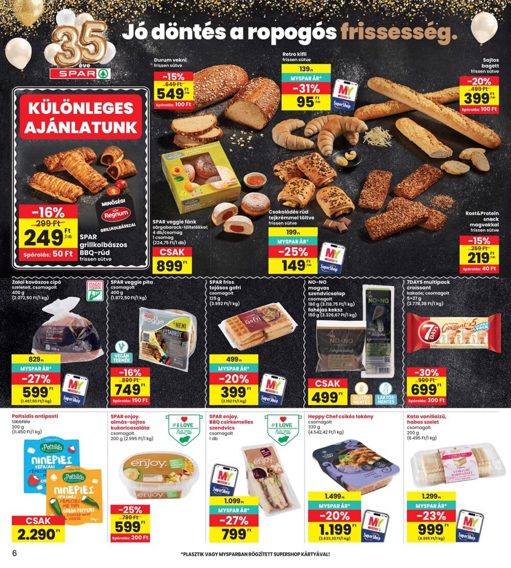 Interspar akciós újság 2026.04.23-tól - 6. oldal.