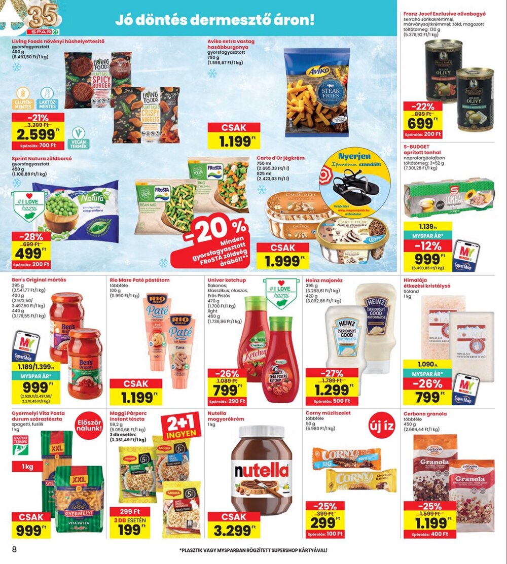 Interspar akciós újság 2026.04.23-tól - 8. oldal.