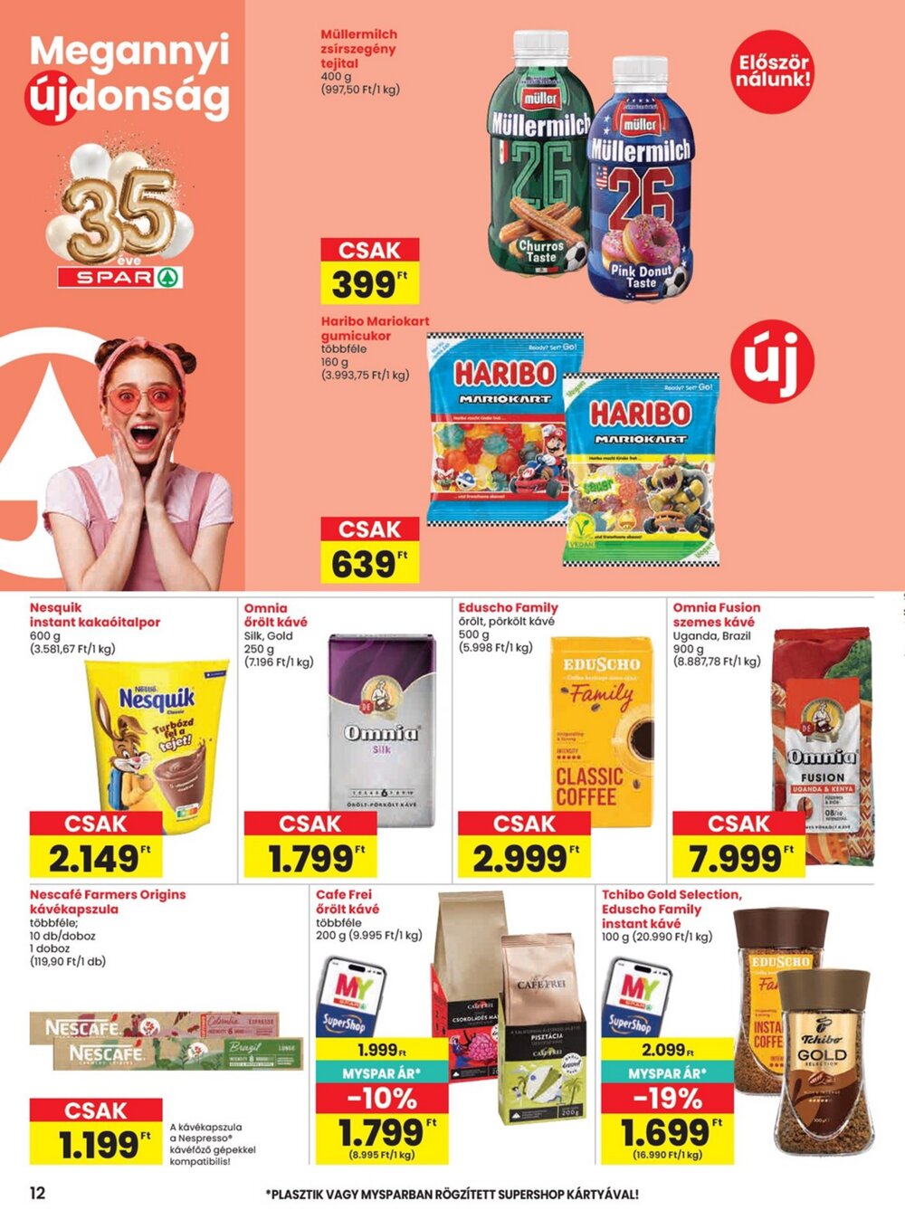 Spar akciós újság 2026.04.23-tól - 12. oldal.