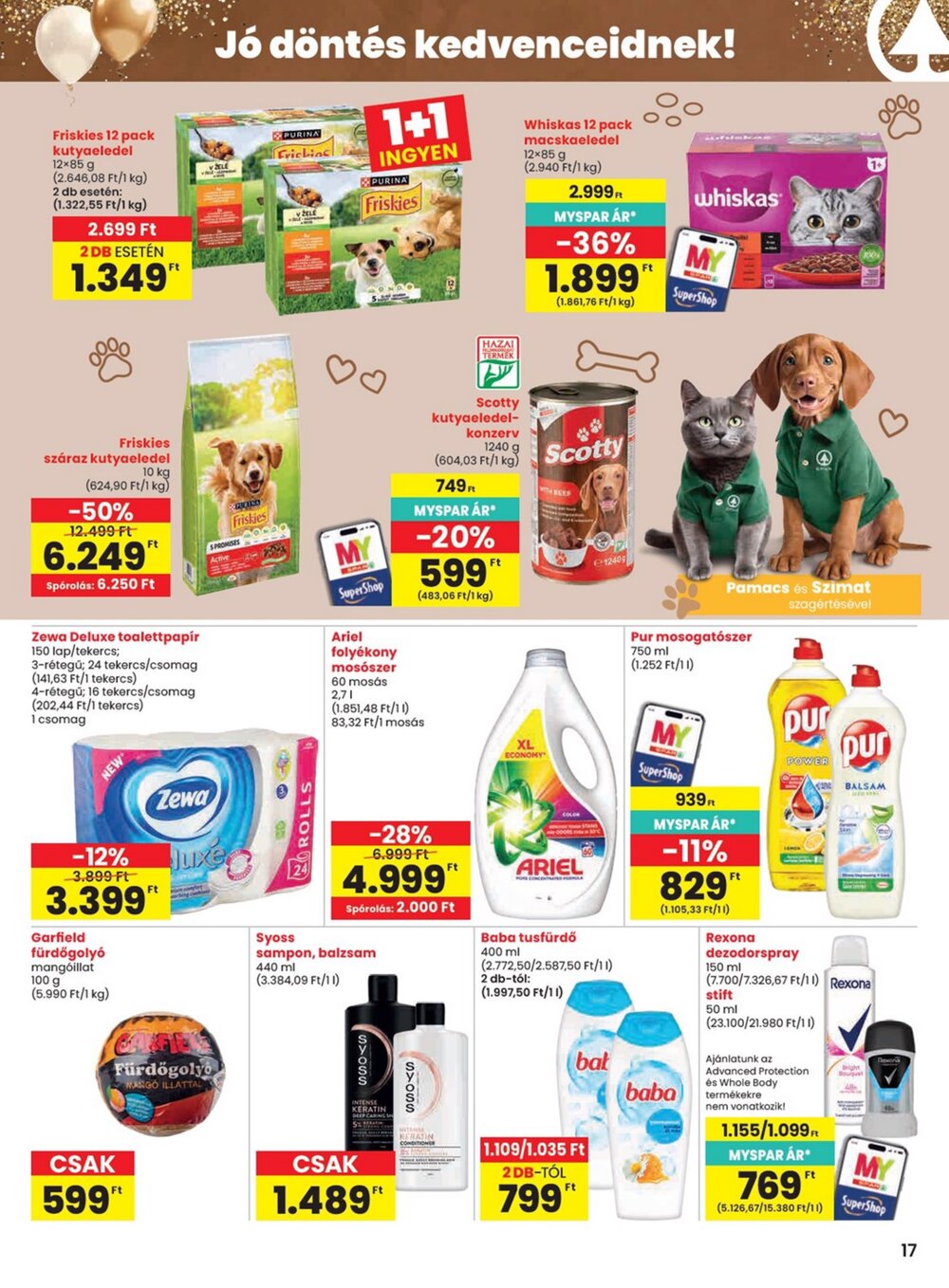 Spar akciós újság 2026.04.23-tól - 17. oldal.