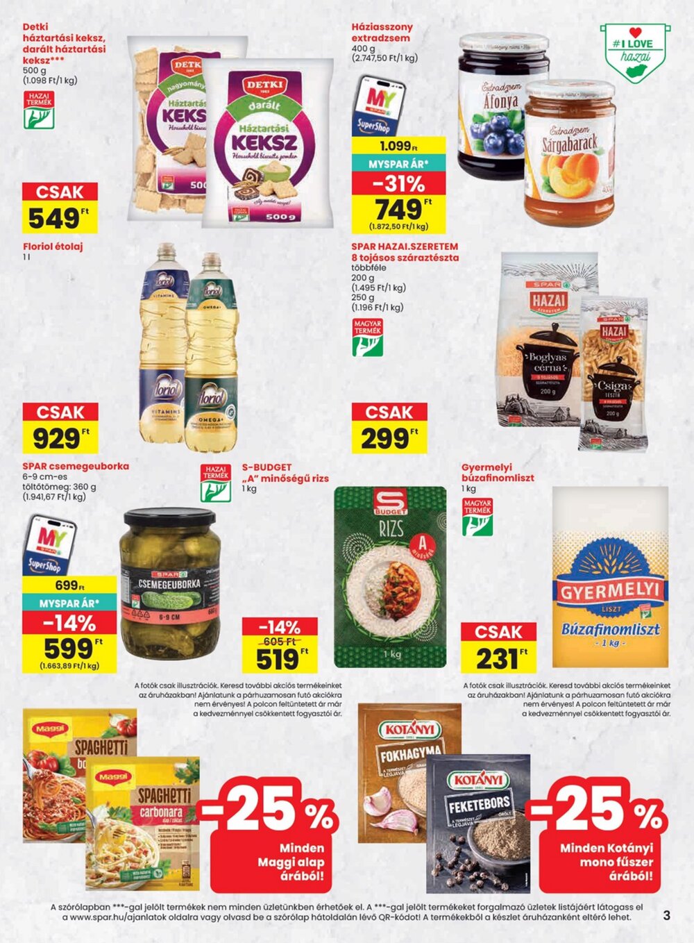 Spar akciós újság 2026.04.23-tól - 3. oldal.