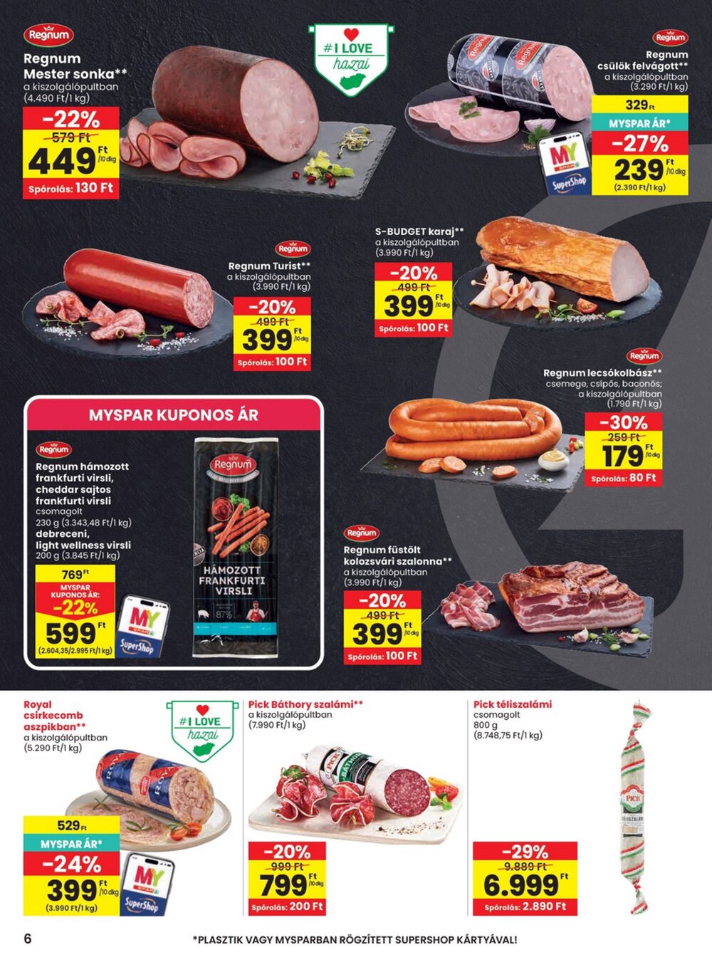 Spar akciós újság 2026.04.23-tól - 6. oldal.