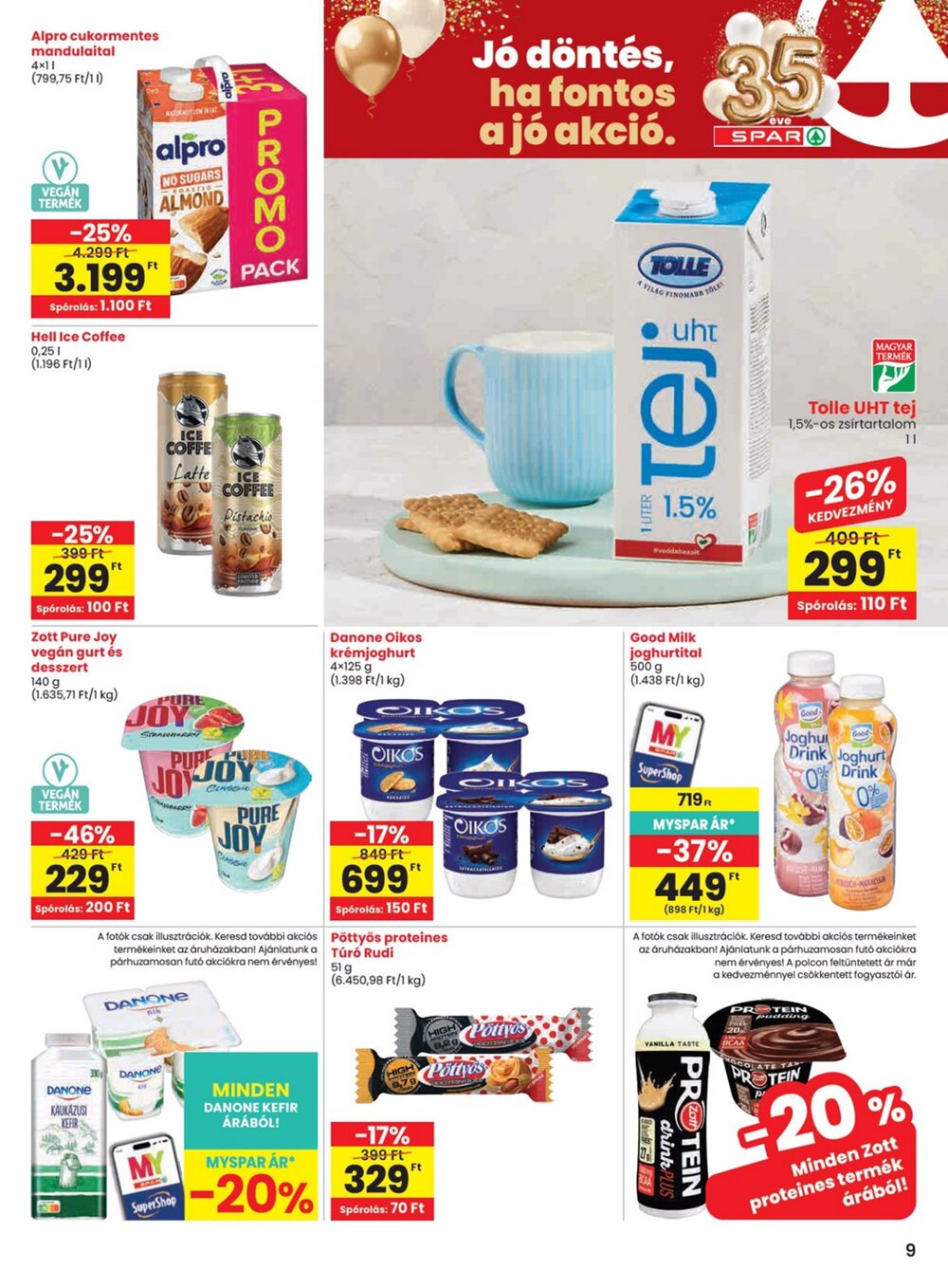 Spar akciós újság 2026.04.23-tól - 9. oldal.