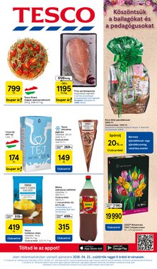 Tesco akciós újság 2026.04.23-tól