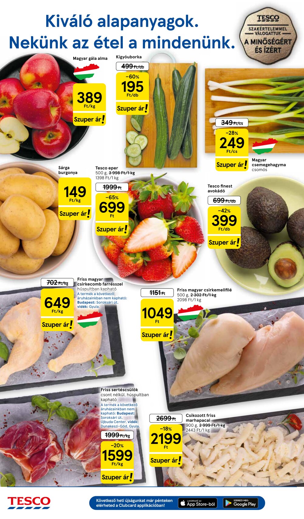 Tesco akciós újság 2026.04.23-tól - 2. oldal.