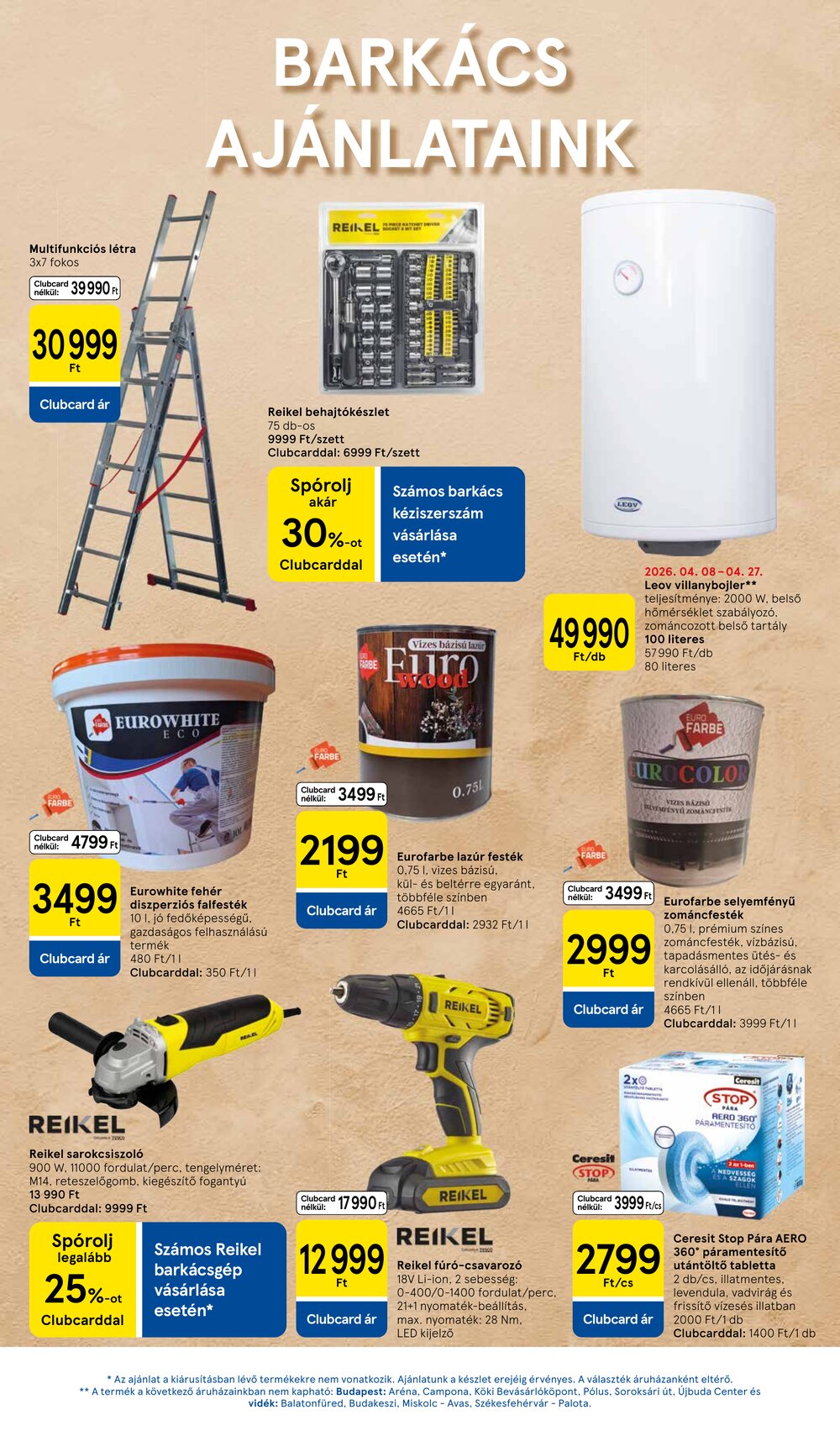 Tesco akciós újság 2026.04.23-tól - 27. oldal.