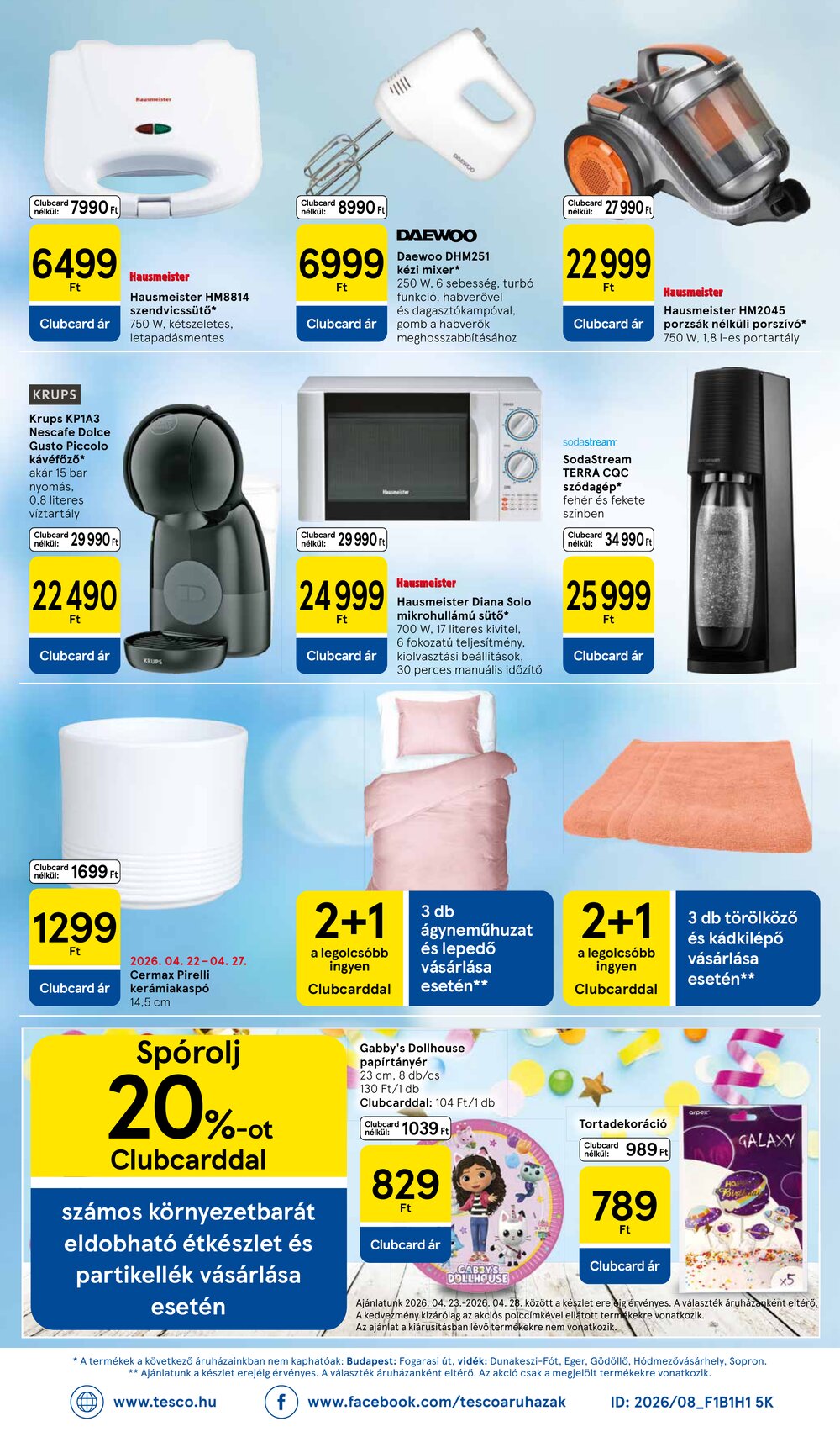 Tesco akciós újság 2026.04.23-tól - 28. oldal.